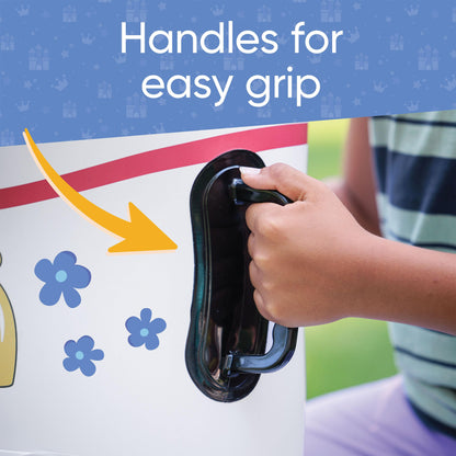 Hearthsong Hop N Go Inflatable Riding Bouncy Hopping Toys for Kids Ages 5+ - Ride On Bouncer Animal Hopper Jumping Toys for Outdoor Games