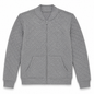 Athletic Works Boys’ Quilted Rib-Collar Jacket – Heather Gray