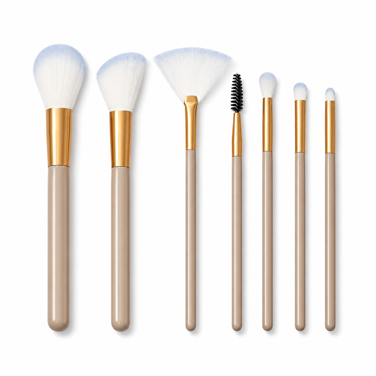 Holler and Glow Makeup Brush Set Cylinder Gift Set - 7ct