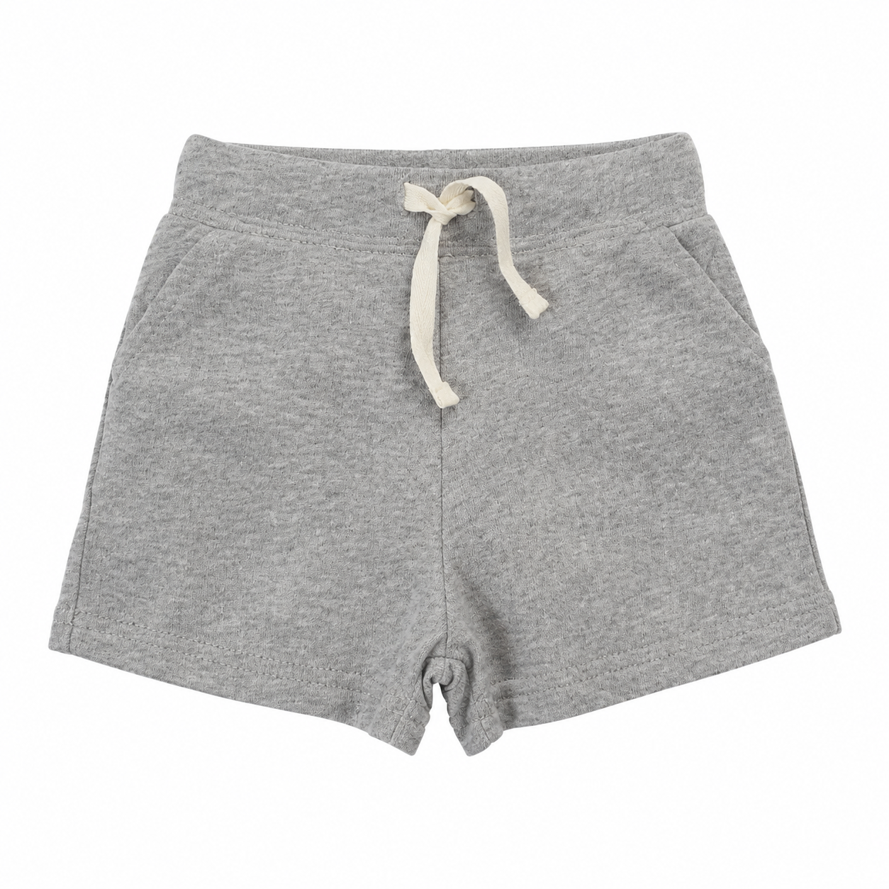 Carter’s Baby Boys’ Pull-On Shorts 2-Pack – Heather Gray/Black, Size 24M