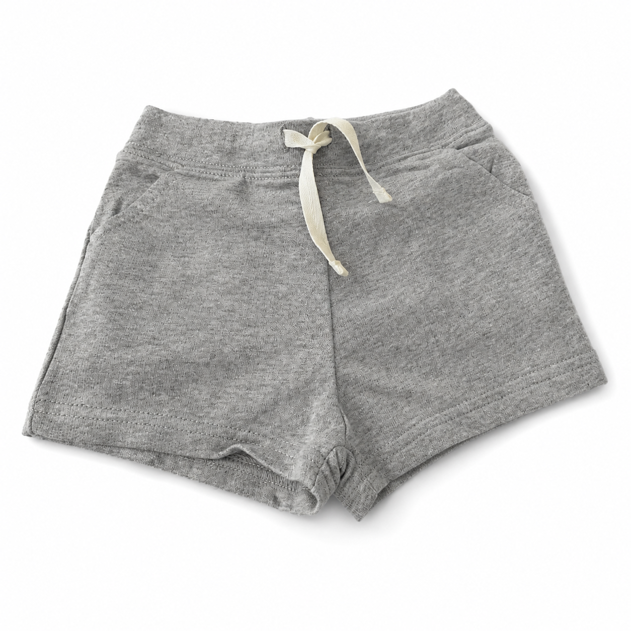 Carter’s Baby Boys’ Pull-On Shorts 2-Pack – Heather Gray/Black, Size 24M