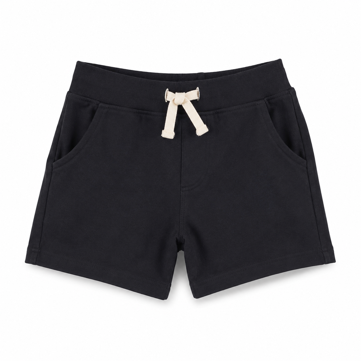 Carter’s Baby Boys’ Pull-On Shorts 2-Pack – Heather Gray/Black, Size 24M