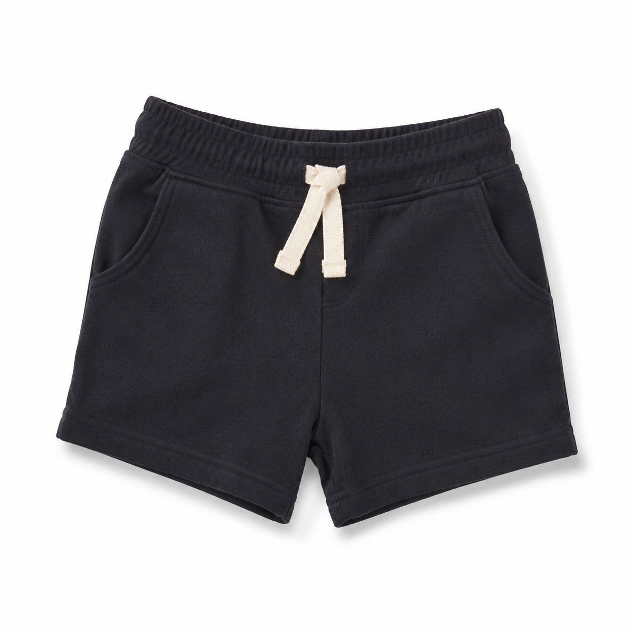 Carter’s Baby Boys’ Pull-On Shorts 2-Pack – Heather Gray/Black, Size 24M
