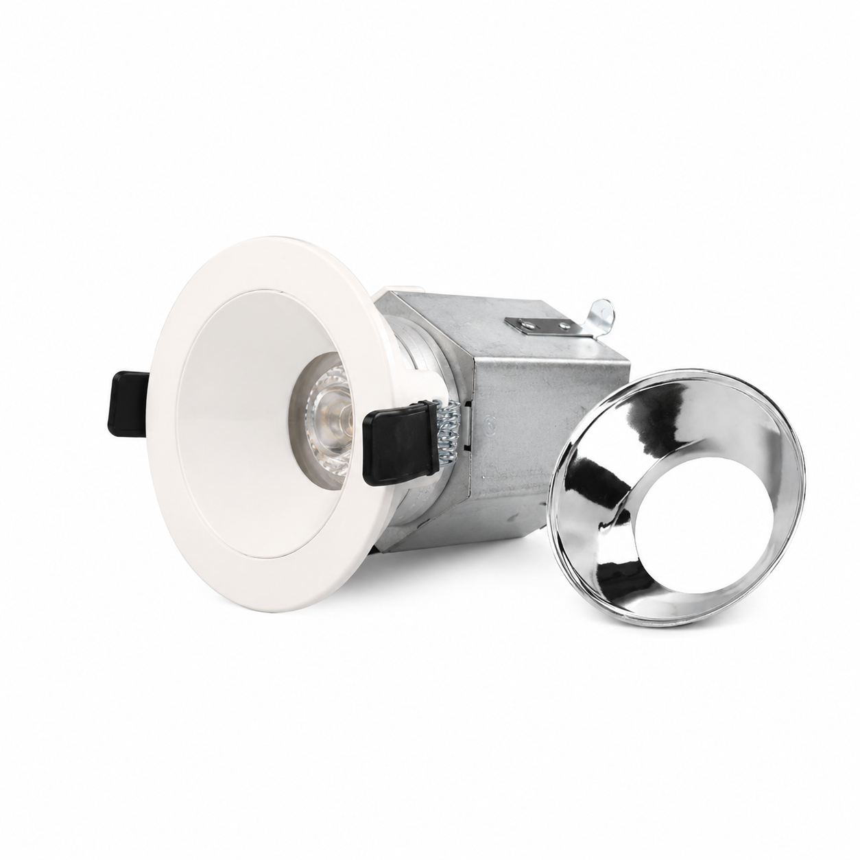 Commercial Electric 3 in. Integrated LED Recessed Light with Interchangeable Reflectors and 5-CCT