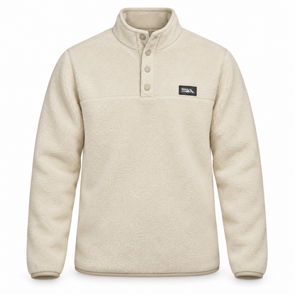 Eddie Bauer Men’s Long-Sleeve Quarter-Snap Fleece Pullover