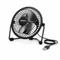 Holmes 4-Inch USB-Powered Adjustable Personal Desk Fan – Black