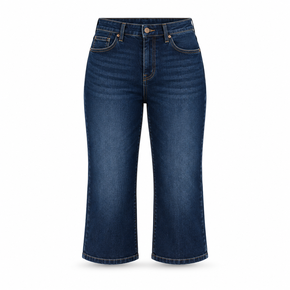 Indigo Saints Women’s Dark-Wash Cropped Jeans – Size 27