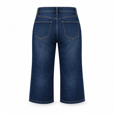 Indigo Saints Women’s Dark-Wash Cropped Jeans – Size 27