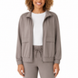 Member’s Mark Women’s Full-Zip Travel Jacket – Animal Print, Black, Taupe & Olive