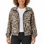 Member’s Mark Women’s Full-Zip Travel Jacket – Animal Print, Black, Taupe & Olive