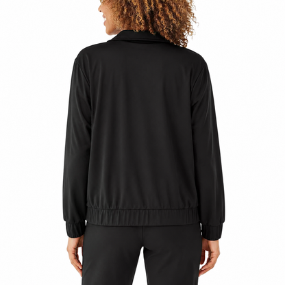 Member’s Mark Women’s Full-Zip Travel Jacket – Animal Print, Black, Taupe & Olive