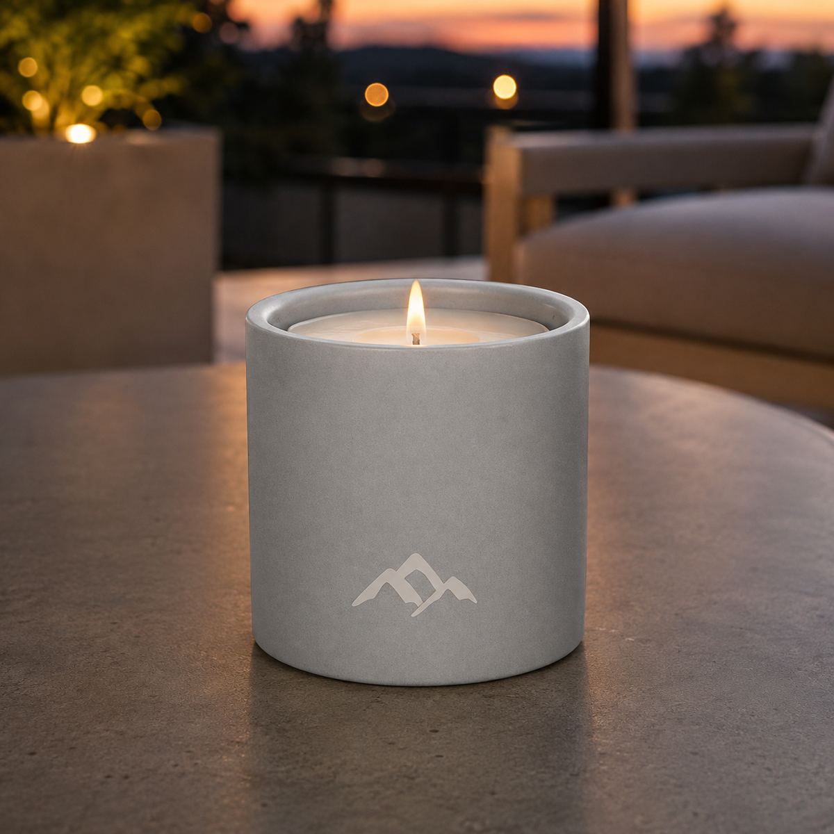 Murphy’s Naturals Refillable Mosquito Repellent Candle – Cloud White, 9 oz