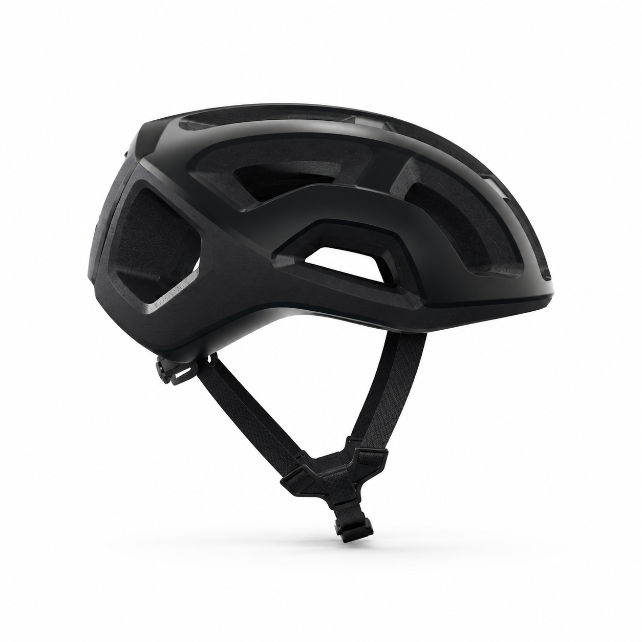 POC Ventral Lite Cycling Helmet – 2025 – Uranium Black Matt