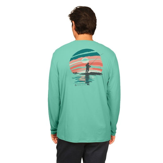 Reel Life Men’s Jax Long Sleeve UPF 50+ Sun Protection Shirt