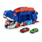 TonoYao Dinosaur Deformation Car & Racing Track Playset with 2 Alloy Cars