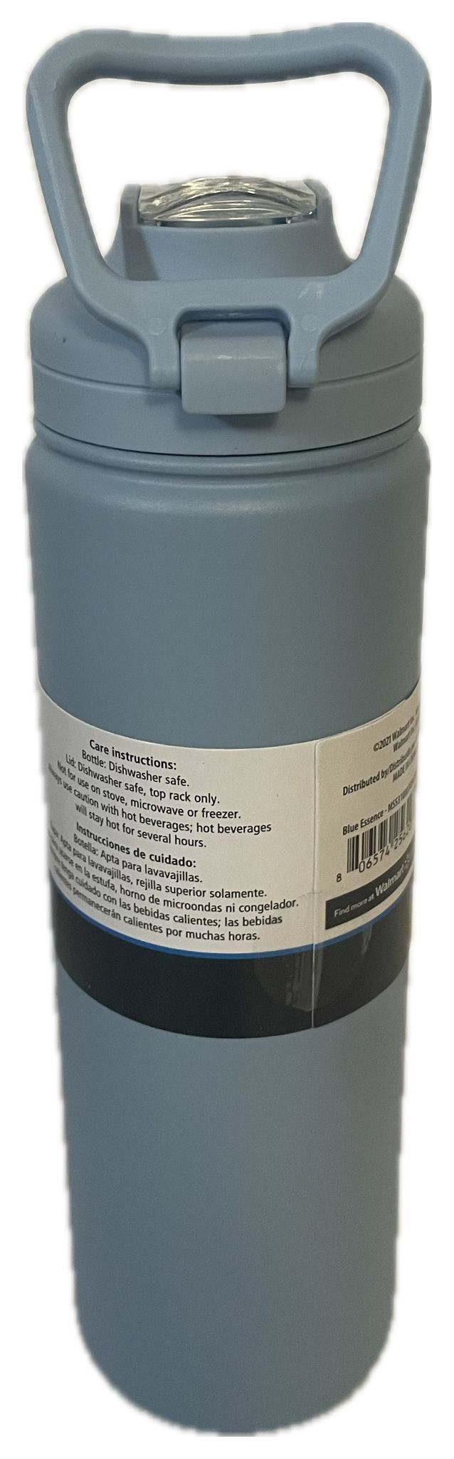 Mainstays 24 oz Double‑Wall Stainless Steel Bottle