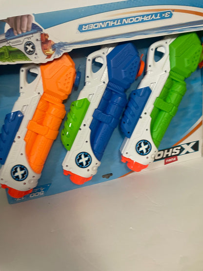 ZURUX Shot 3 X Typhoon Thunder Blaster 3-Pack-5+