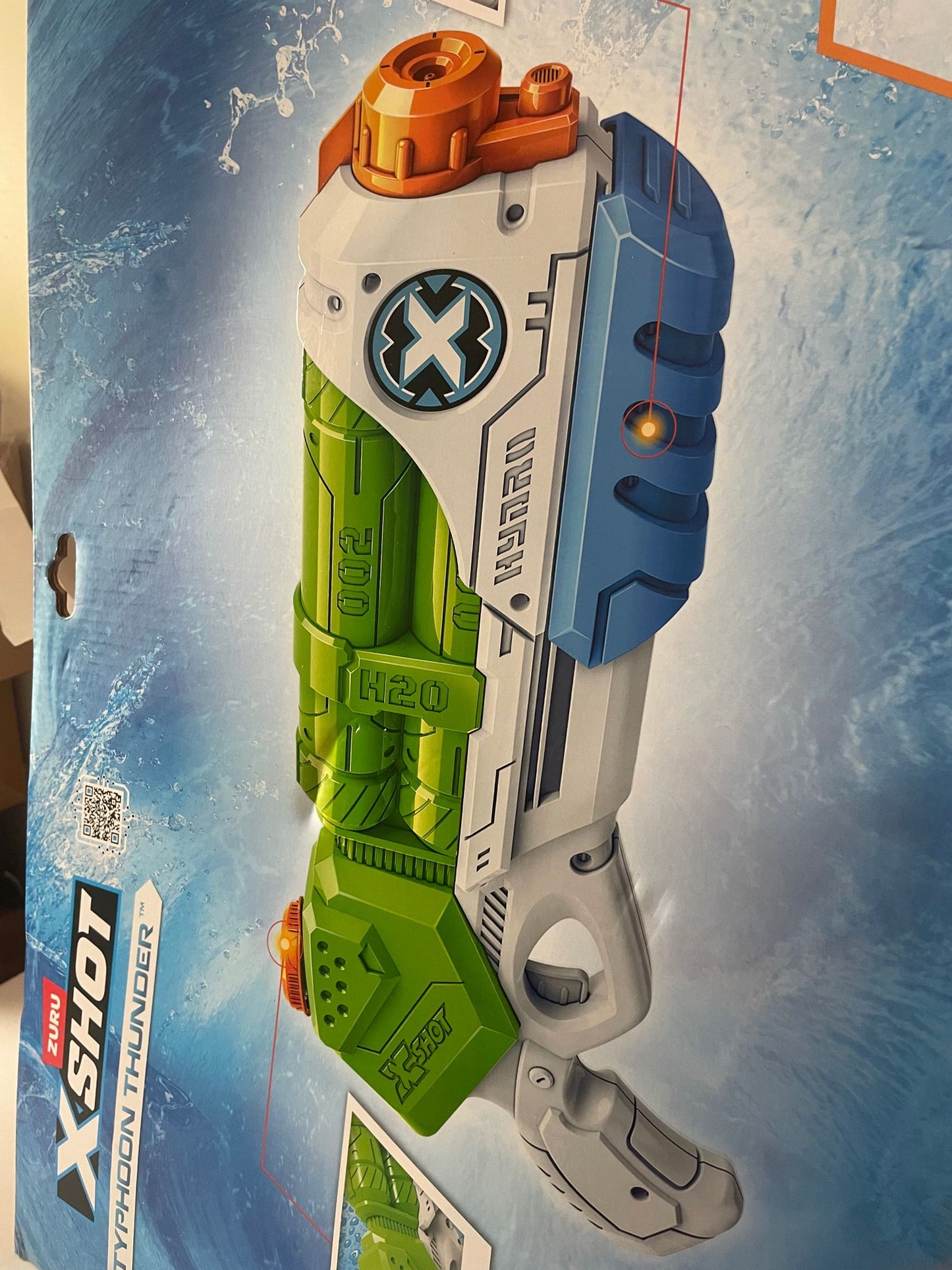 ZURUX Shot 3 X Typhoon Thunder Blaster 3-Pack-5+