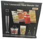 1100 Watt Hand Blender 5 in 1 Multifunction Stick Blender – Stainless Steel Kitchen Mixer Set