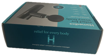 Homedics Active Fit Compact Percussion Body Massage Gun with Soothing Heat Cordless Deep-Tissue Massage