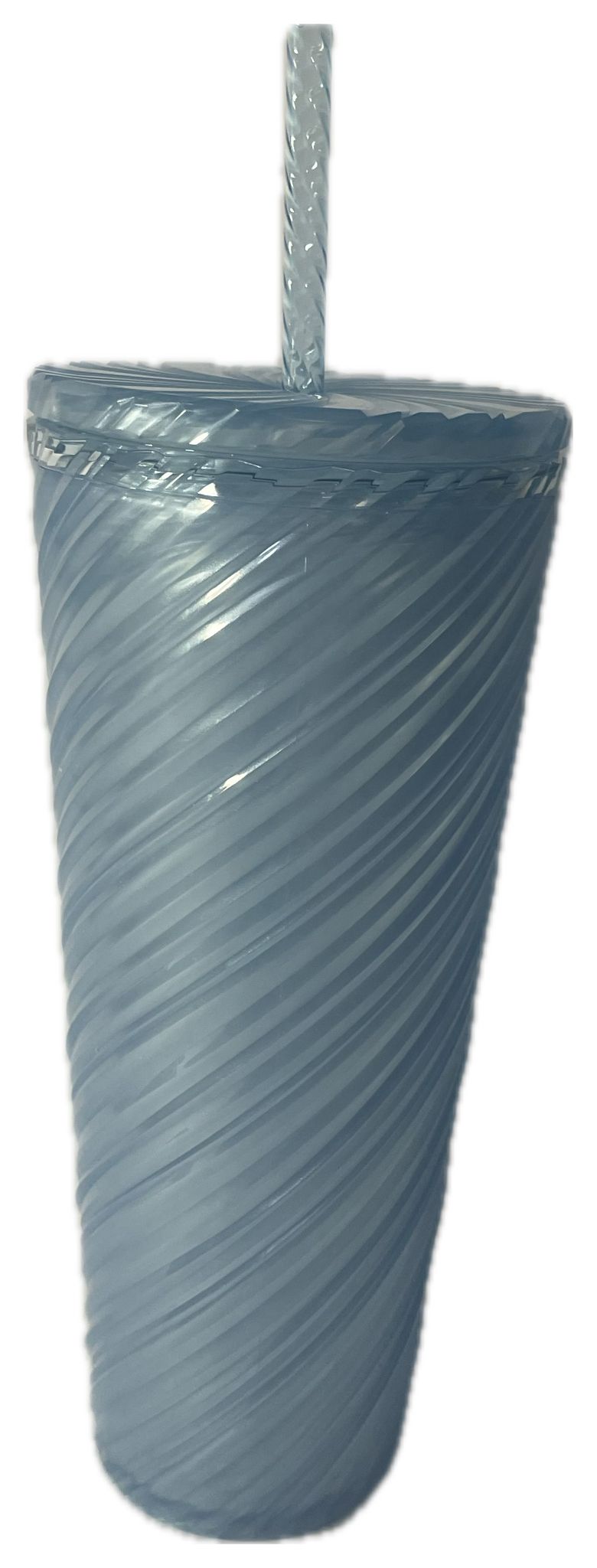 Starbucks Summer 2024 Light Blue Swirl Venti Tumbler – 24oz Cold Cup