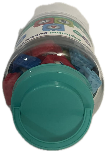 Educational Insights Alphabet Bubble Brix – Sensory Learning Toy (Multicolor)