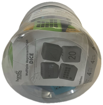 Multiple Representation Dice – 6-Sided Math Learning Dice for Number Recognition