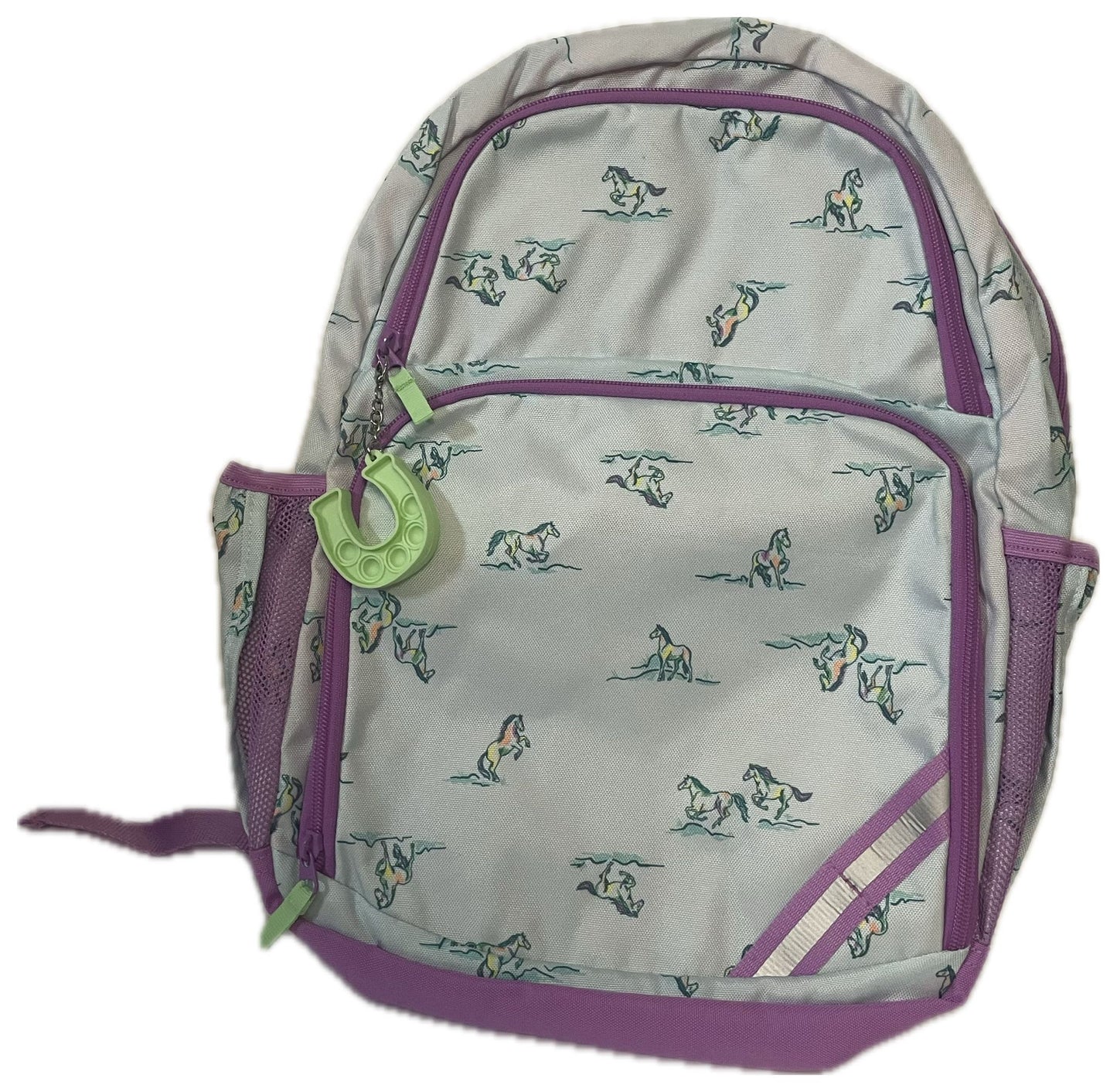Cat & Jack Kids' Classic 17" Backpack – Horse Print