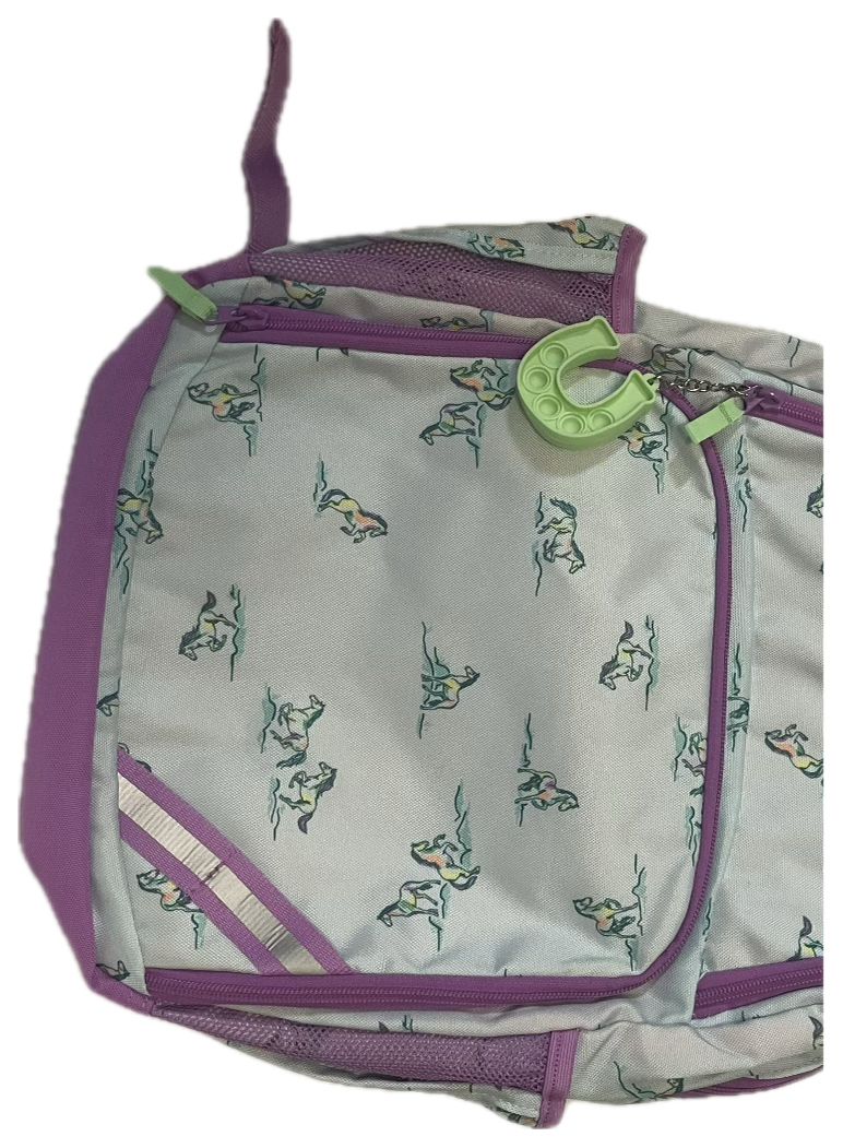 Cat & Jack Kids' Classic 17" Backpack – Horse Print