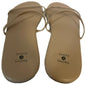 Shade & Shore Women’s Indi Slide Sandals Tan Brown Open Toe Casual Flat Shoes