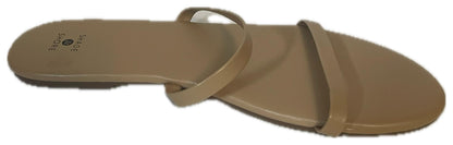 Shade & Shore Women’s Indi Slide Sandals – Tan Brown