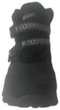 MUK LUKS Womens Wynne Weather Boots Black Faux Fur Winter Snow Boots Size 7