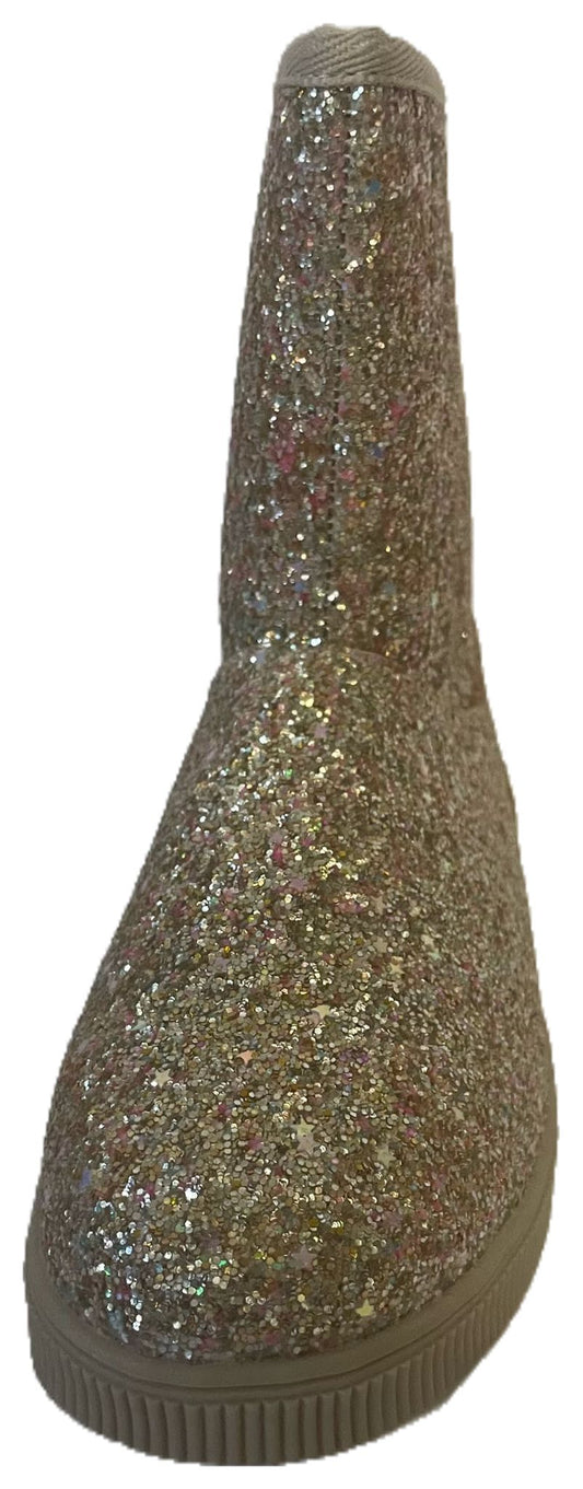 Cat & Jack Kids' Holland Shearling Style Boots, Gold (3)