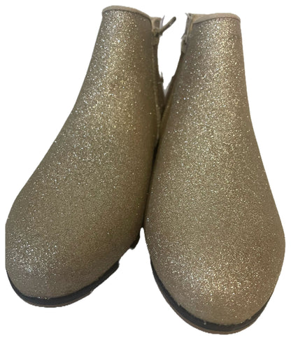 Cat & Jack Kids' Holland Shearling Style Boots, Gold (3)