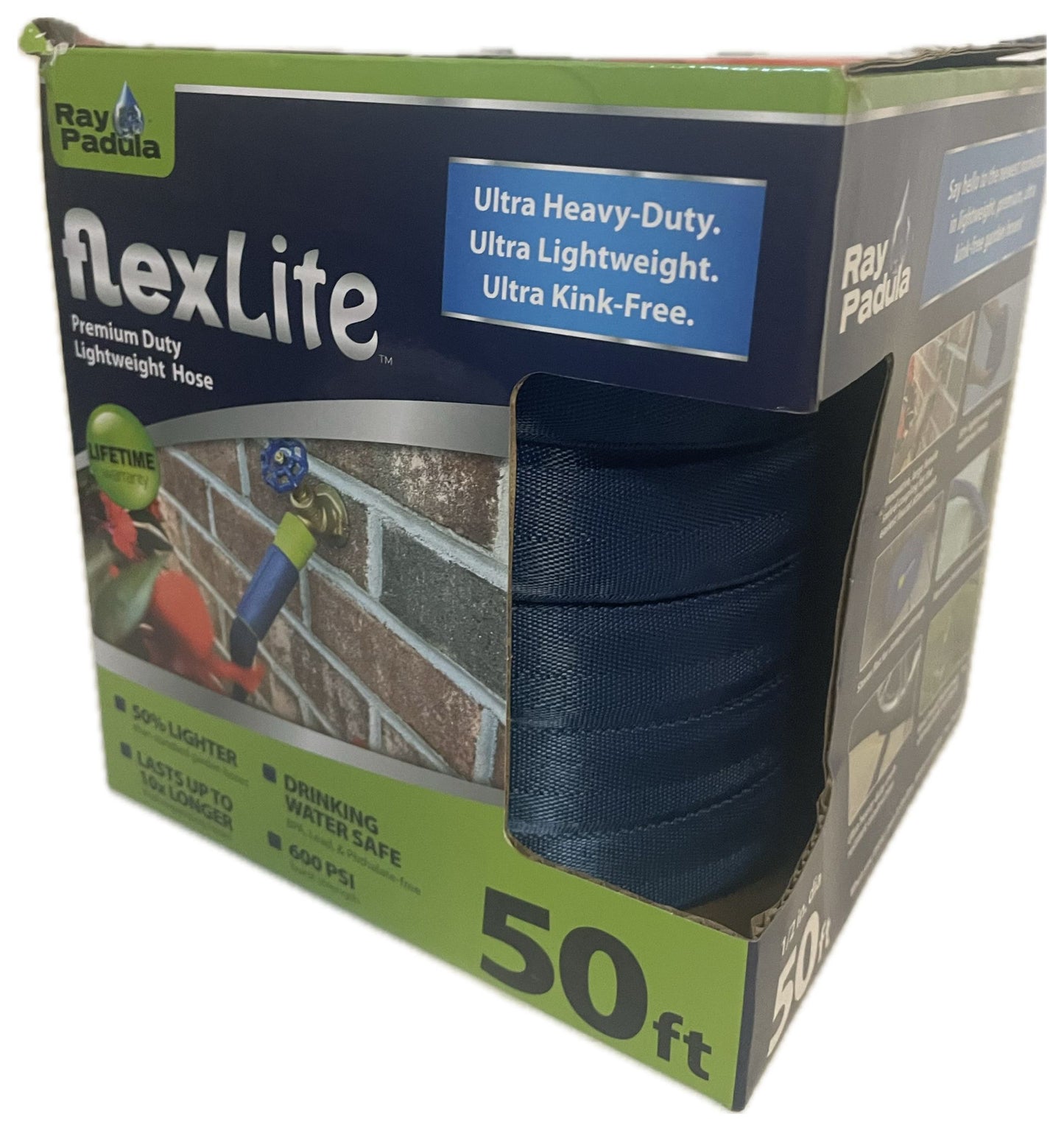 Ray Padula 50ft FlexLite Premium Lightweight Standard Hose