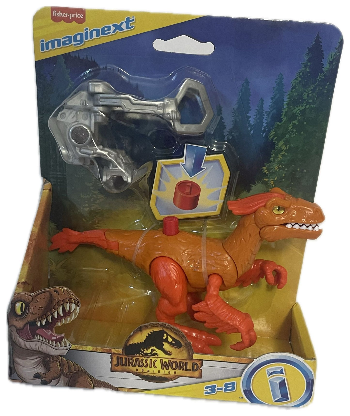 Imaginext Jurassic World Figure Pyroraptor
