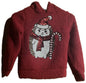 Miss Chievous Girls Sequin Critter Plush Faux Shearling Hoodie, Sizes 4–8
