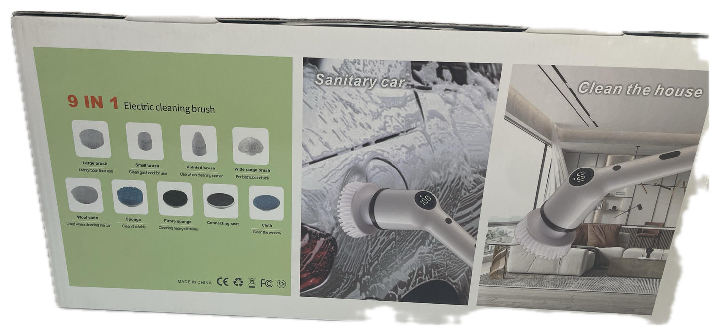 Electric Spin Scrubber UNTIMATY Cordless Bathroom Cleaning Brush