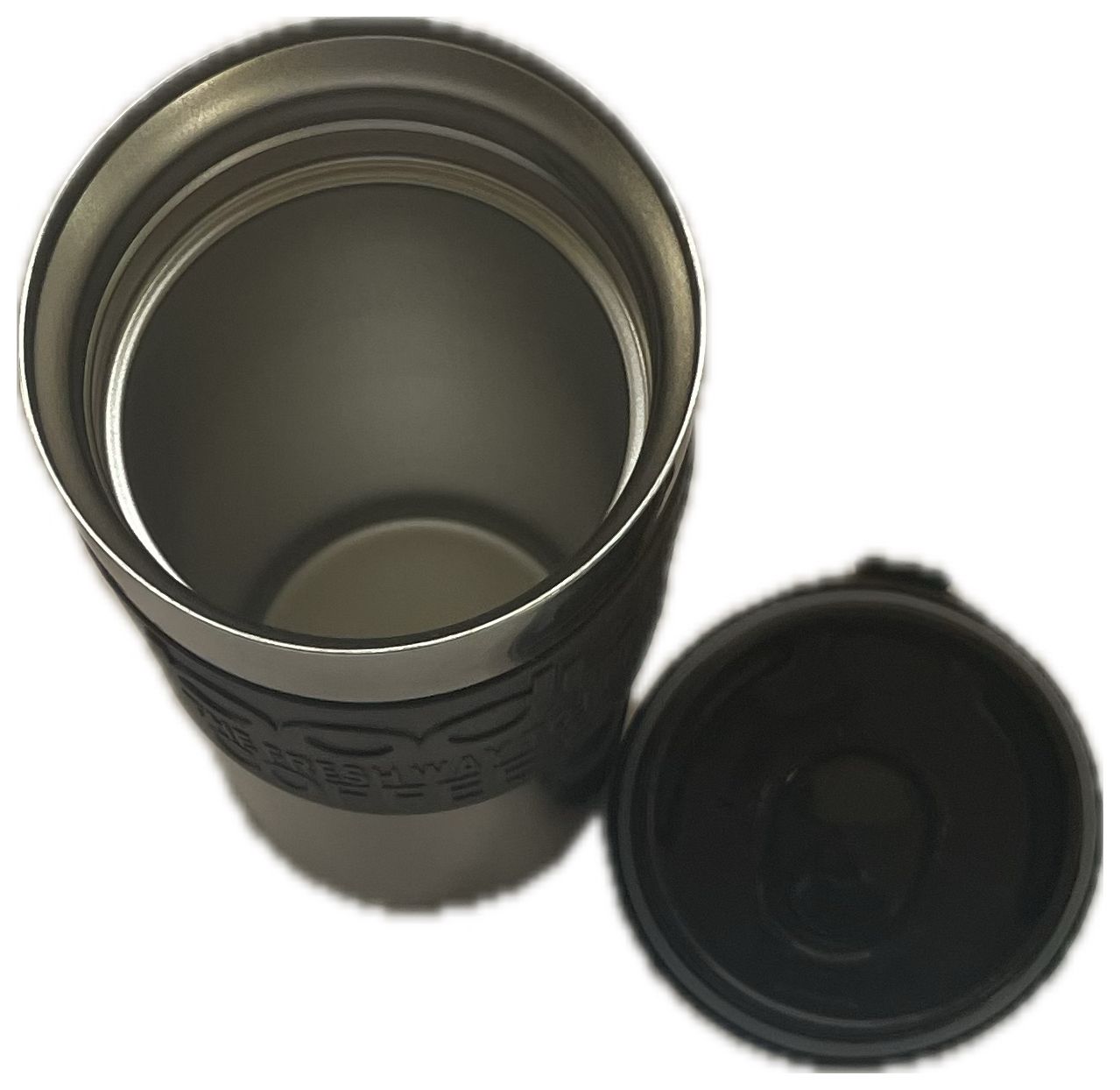 Bodum TRAVEL MUG Vacuum Travel Mug, Small, 0.35L, 12oz, S/S, Dark Roast