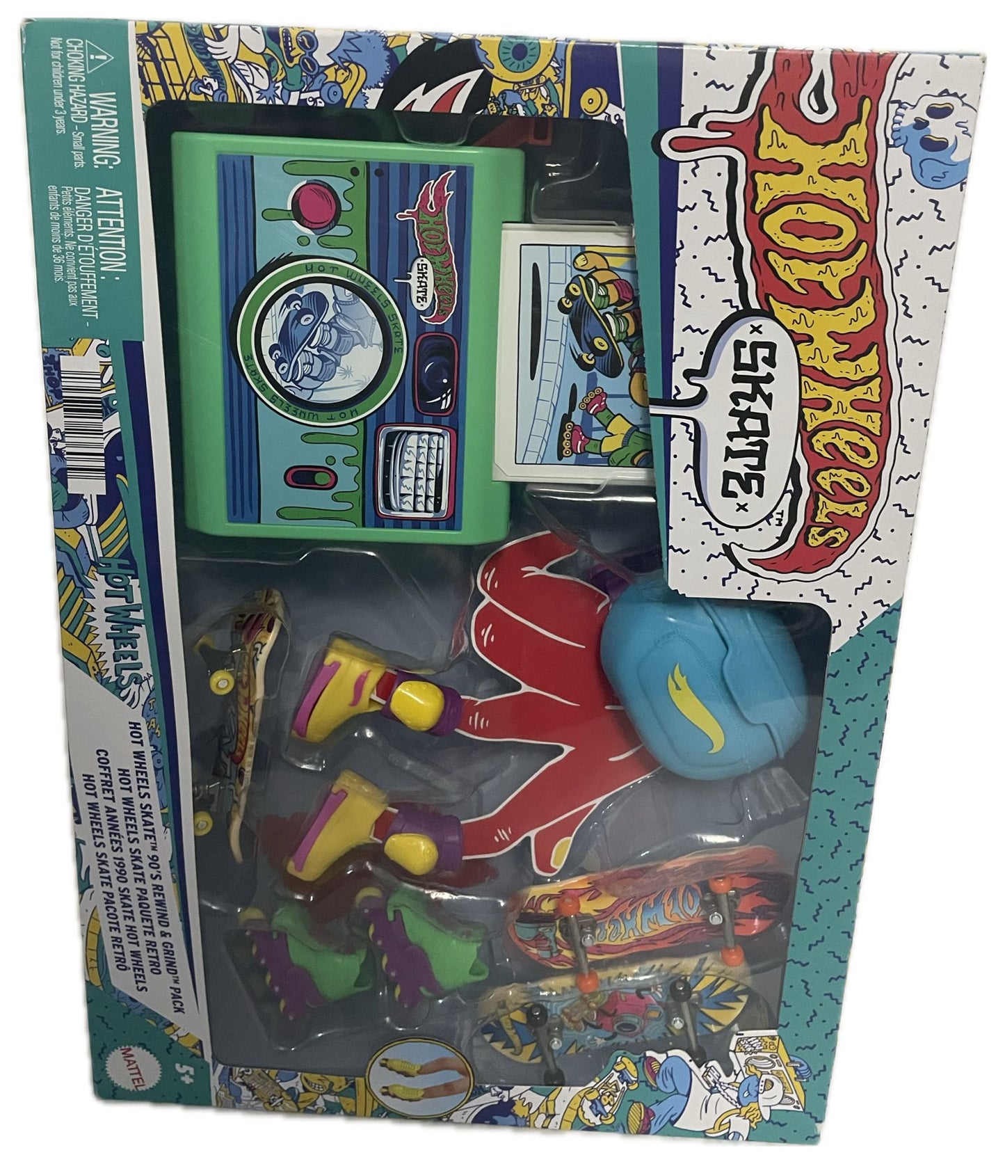 Hot Wheels Skate 90’s Rewind Grind Pack 23603
