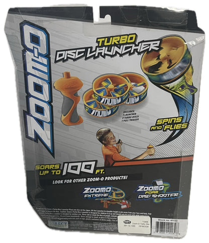 Zoom-O Turbo Disco Disc Launcher 5 Pc Playset