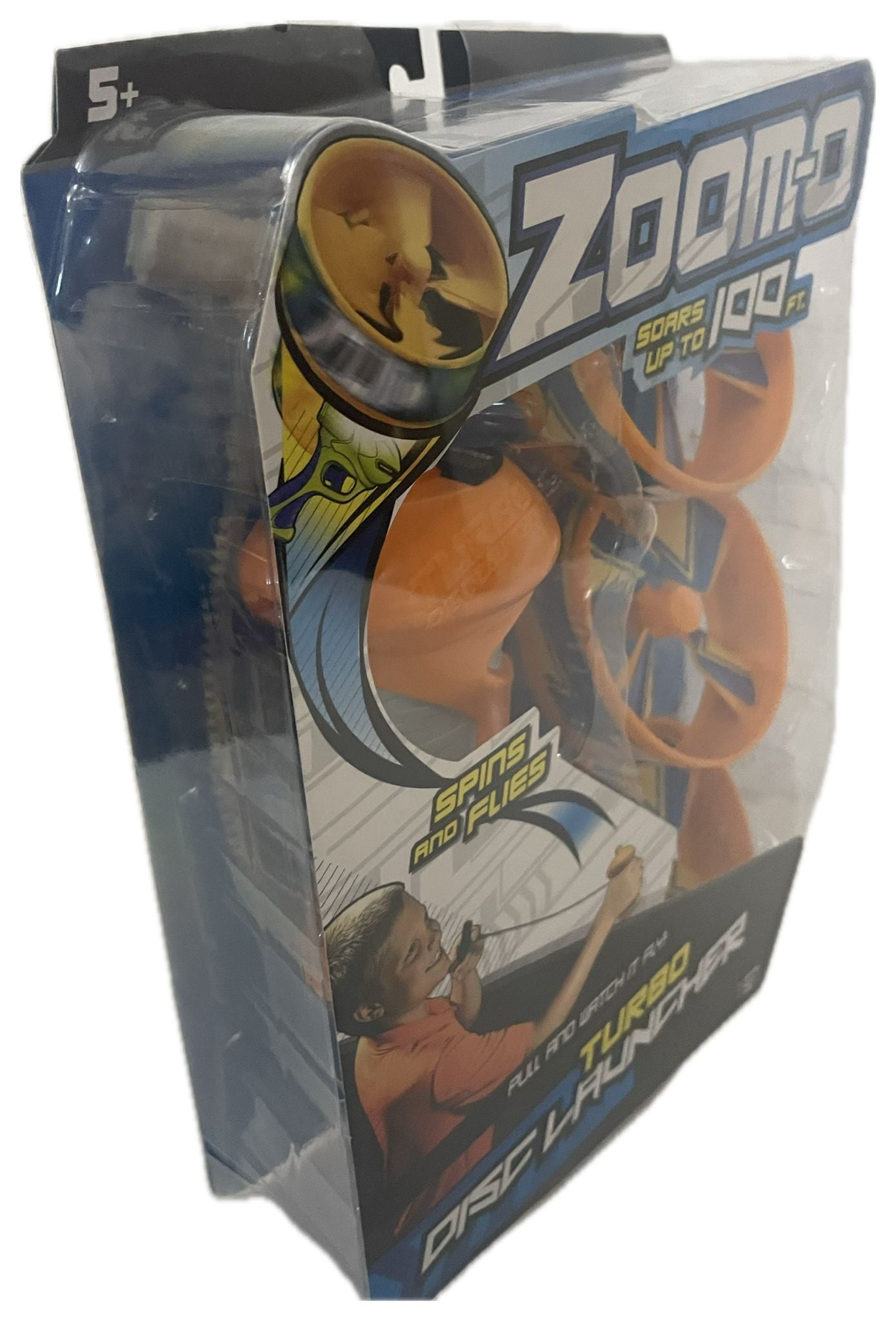 Zoom-O Turbo Disco Disc Launcher 5 Pc Playset