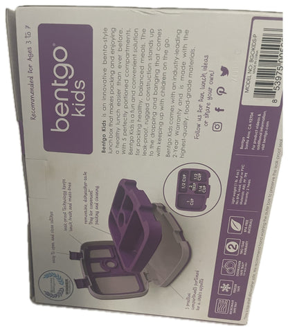 Bentgo Kids Lunch Box – Purple/Pink