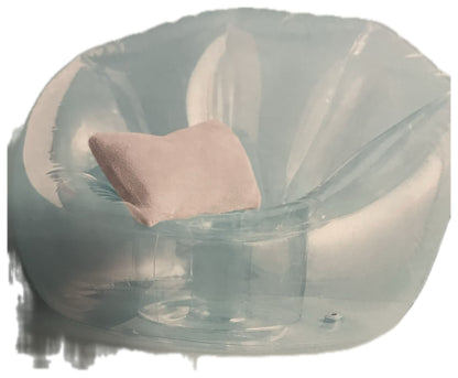 Room Essentials Clear Inflatable Chair