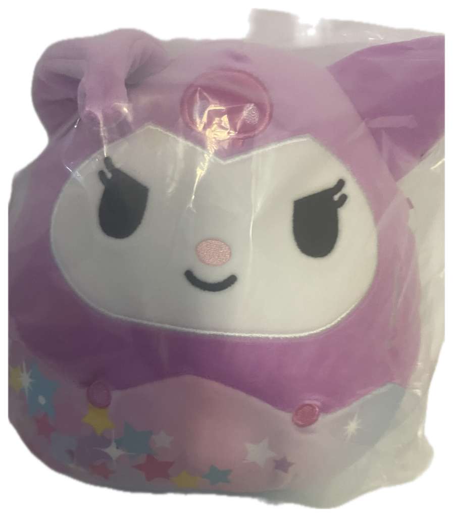 Squishmallows 8" Hello Kitty Stars Kuromi Sanrio Soft Plush – Pink