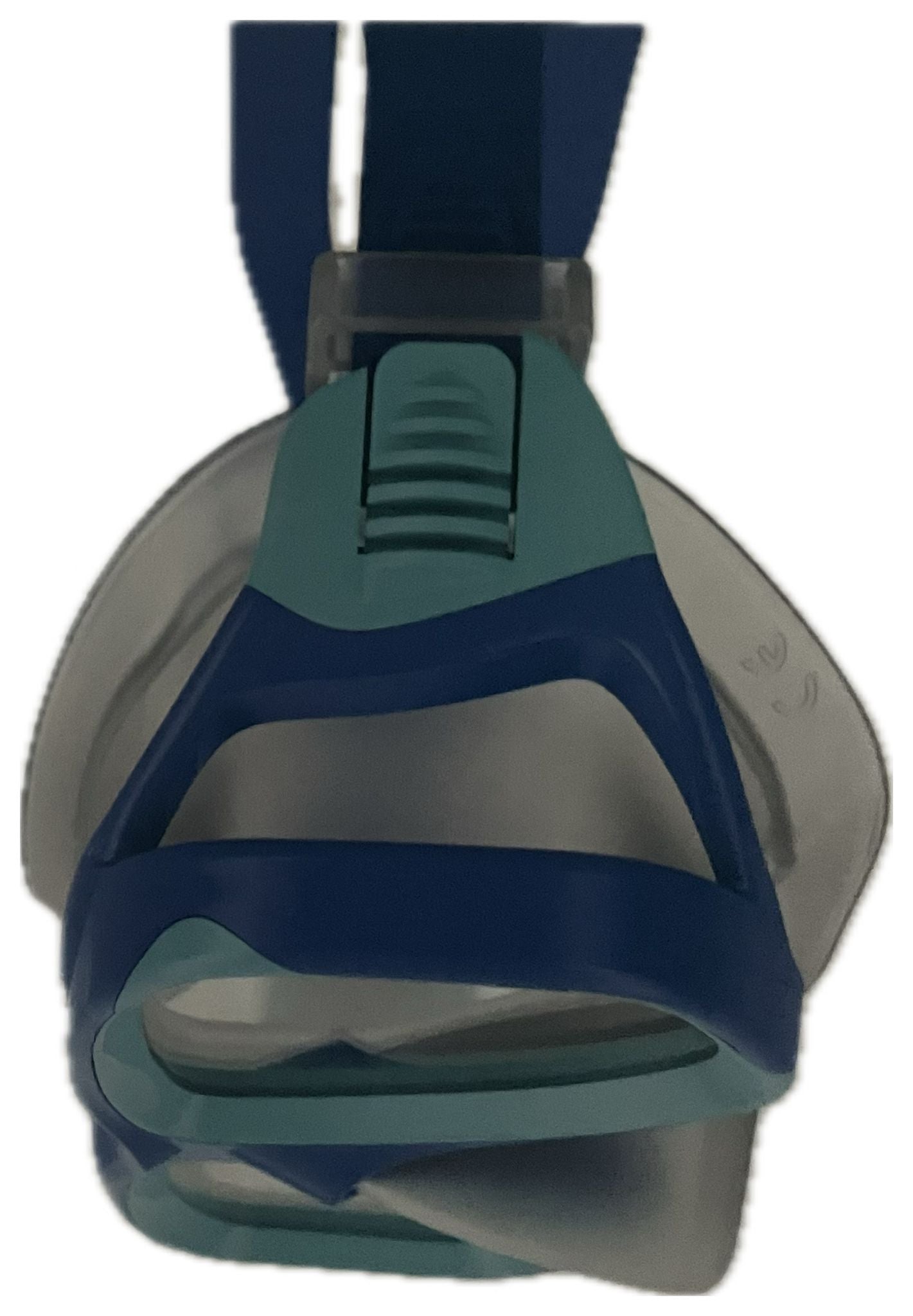 Speedo Junior reef scout Mask & Snorkel Set - Blue/Green: Ages 6-14, Polycarbonate