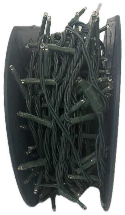 GE Stay Bright 250-Count 51.8-ft Warm White LED Plug-in Christmas String Lights 93196