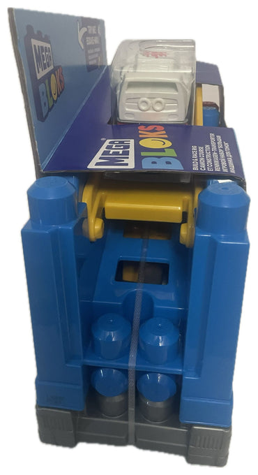 MEGA BLOKS Build & Race Rig Construction Toy for Toddlers Ages 1+ with 16 Blocks