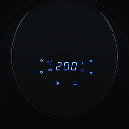 Bodum Melior Air Fryer with Digital Control Panel and 8 Presets, 169 Ounce, Black