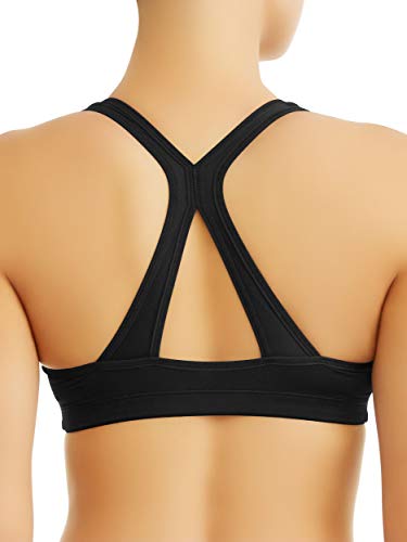 Athletic Works Womens Front Close Plunge Sportsbra